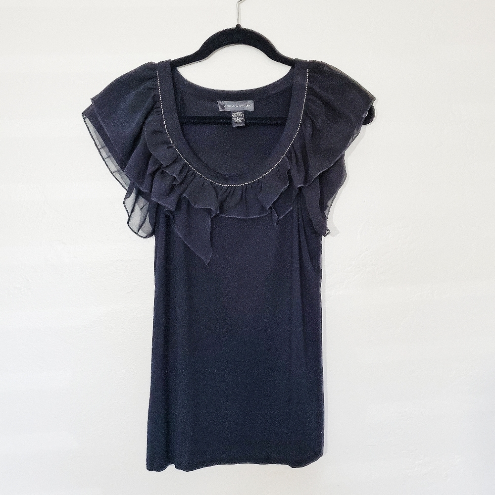 Cable & Gauge Black short sleeve size L